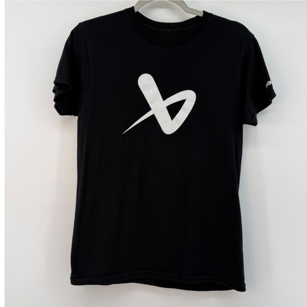 Bauer Hockey T Shirt Black White Logo Short Sleeve Casual Athletic Men S - Picture 2 of 8